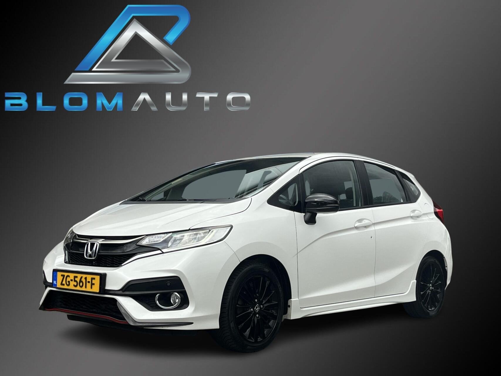 Honda Jazz 1.5 i-VTEC Dynamic 131PK TREKHAAK+1E EIG.+LED+PDC, Auto's, 4 cilinders, 1096 kg, Origineel Nederlands, Bedrijf