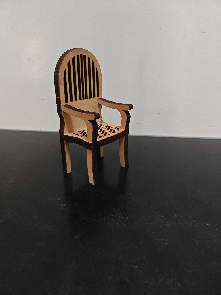 houten poppenstoel, Gebruikt, Overige typen, Onbekend, Ophalen of Verzenden
