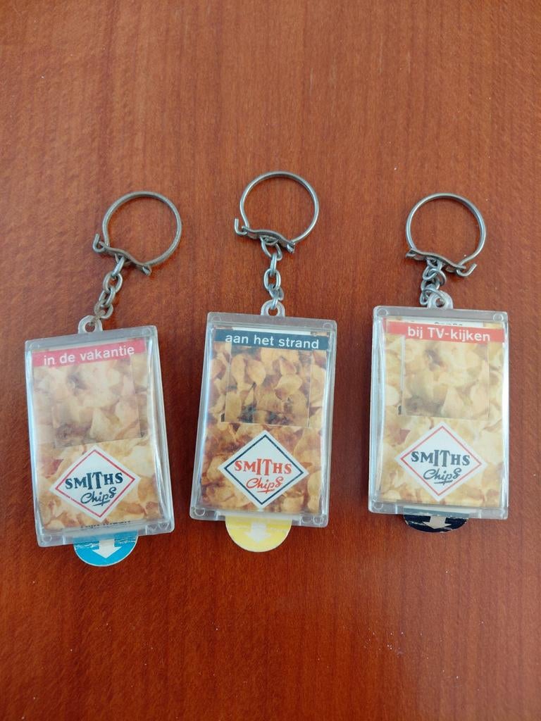 Smith chips sleutelhangers 3x, Ophalen of Verzenden