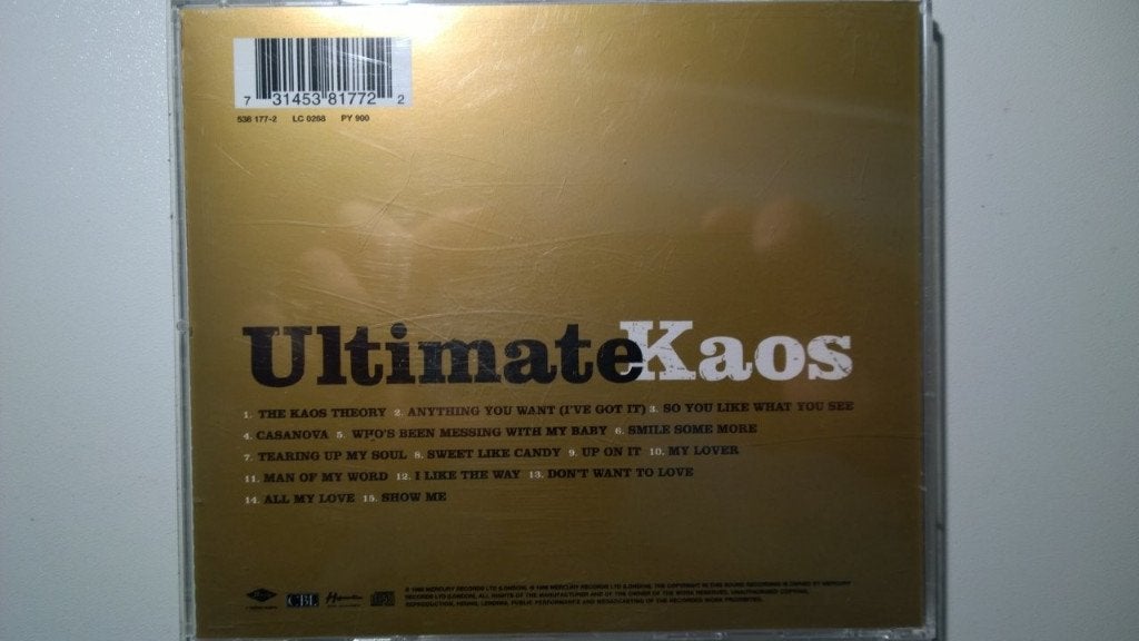 Ultimate Kaos - The Kaos Theory, Ophalen of Verzenden, Zo goed als nieuw, Pop, Album