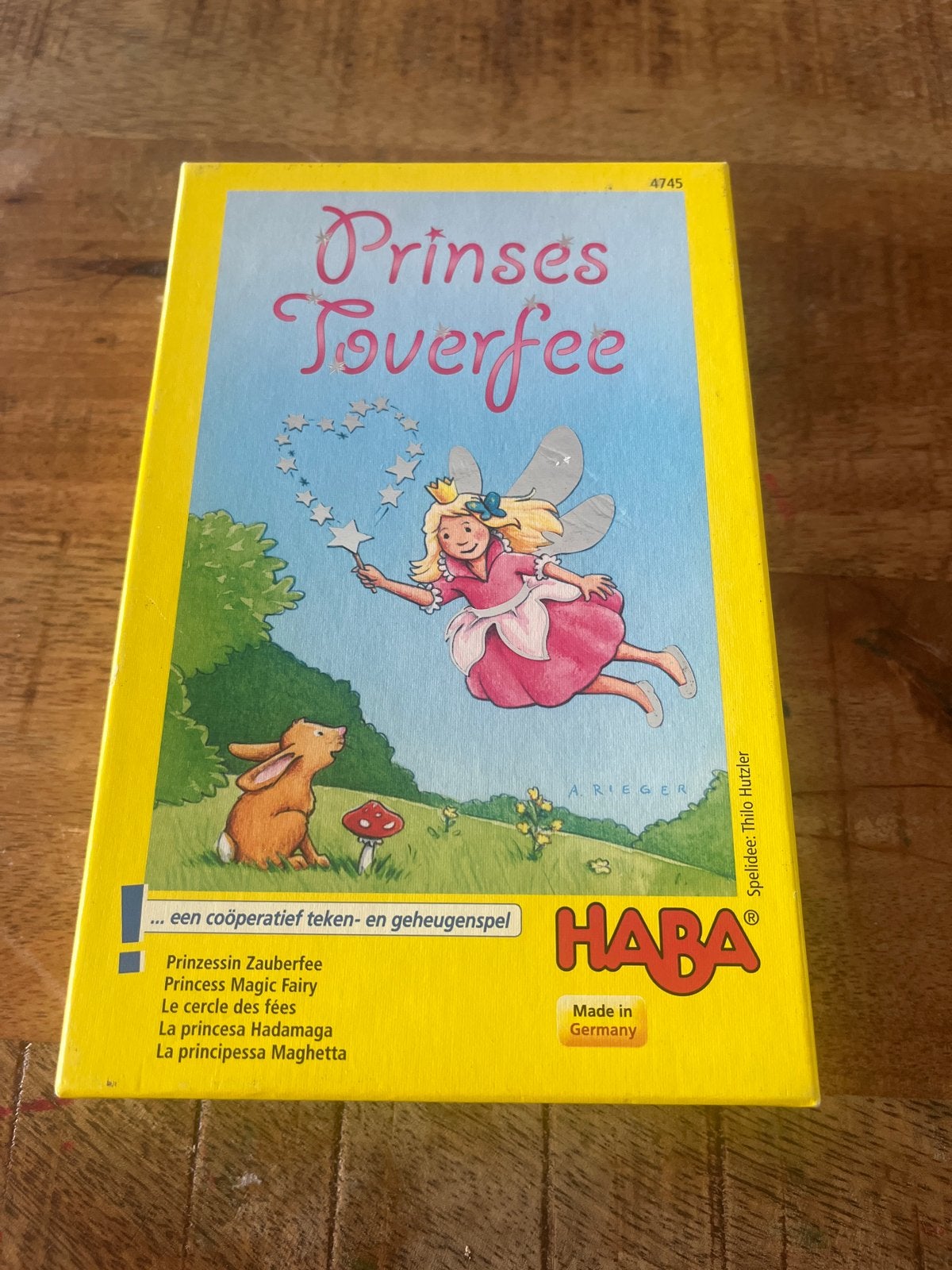 HABA Prinses Toverfee - Coöperatief teken- en geheugenspel, Hobby en Vrije tijd, Gezelschapsspellen | Bordspellen, Drie of vier spelers