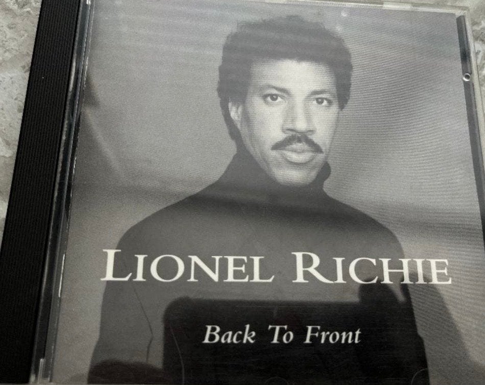 CD Lionel Richie - Back To Front (Z.G.A.N. Origineel), Pop, Inclusief doosje, Ophalen of Verzenden, Zo goed als nieuw