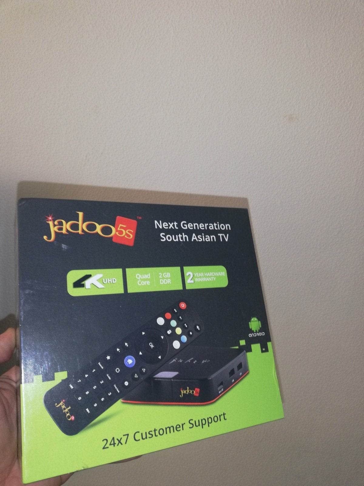 Jadoo 5s 4K UHD Android TV Box - Nieuwstaat, Ophalen of Verzenden