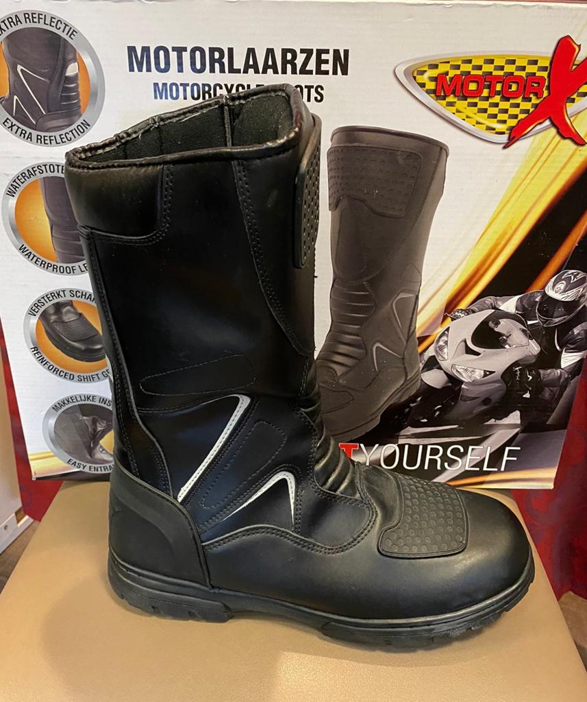 Motorx Motorlaarzen - Maten 42-43-44-45, Ophalen of Verzenden, Nieuw met kaartje, Heren, Laarzen