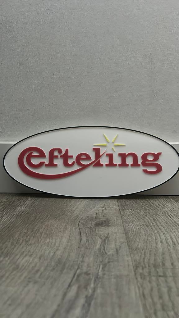 Efteling logo 3D bord, Ophalen of Verzenden, Overige typen
