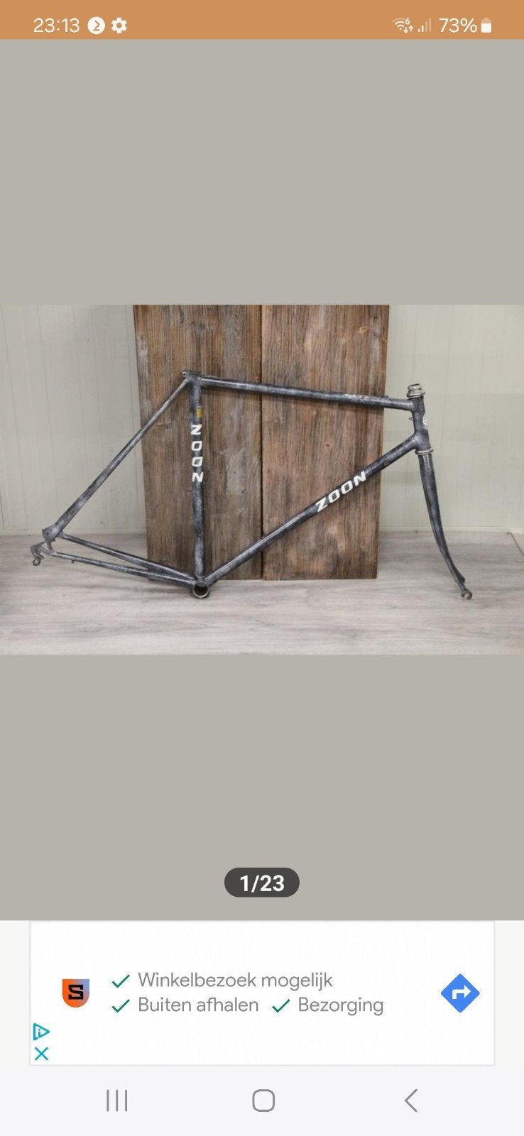 racefiets zoon, Fietsen en Brommers, Overige merken, Minder dan 10 versnellingen, Aluminium, Ophalen of Verzenden