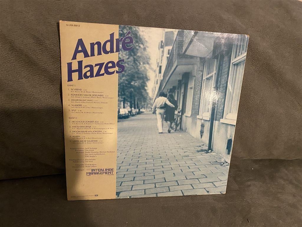 Andre Hazes \'n vriend / het is koud zonder jou [801], Cd's en Dvd's, Vinyl | Nederlandstalig, Verzenden, Zo goed als nieuw, 12 inch