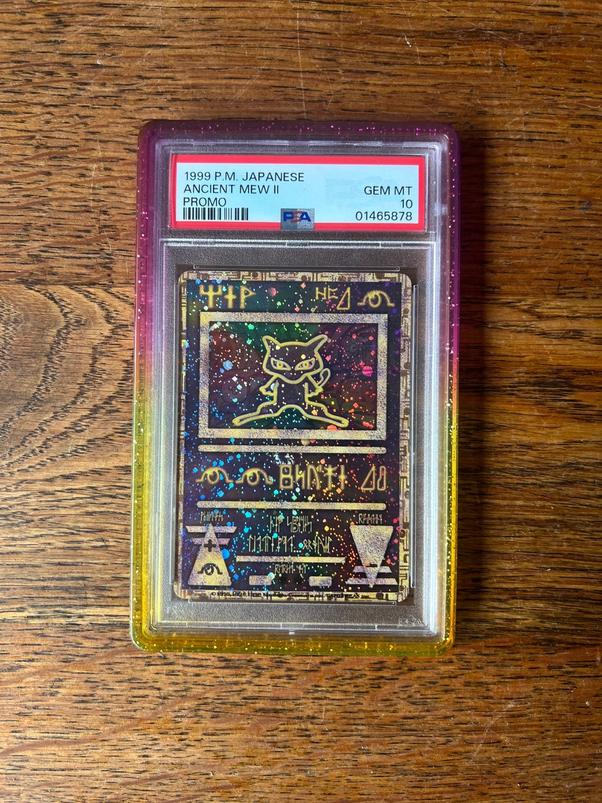 Ancient mew II 1999 psa 10, Ophalen of Verzenden, Nieuw, Losse kaart, Foil