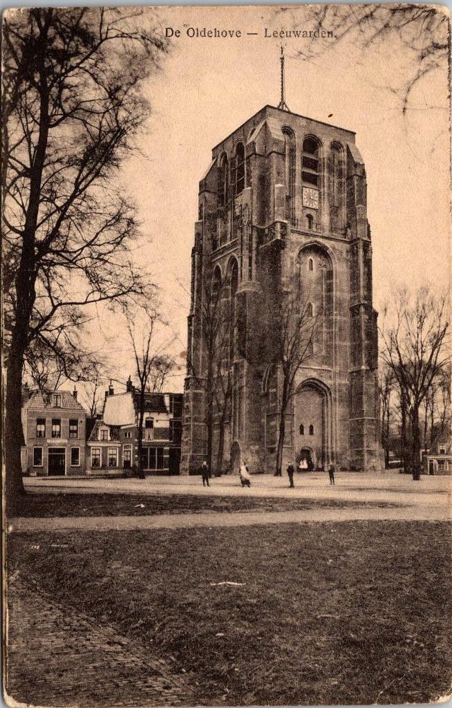De Oldehove Leeuwarden - 5 ansichtkaarten, Verzenden, Voor 1920, Gelopen, Friesland