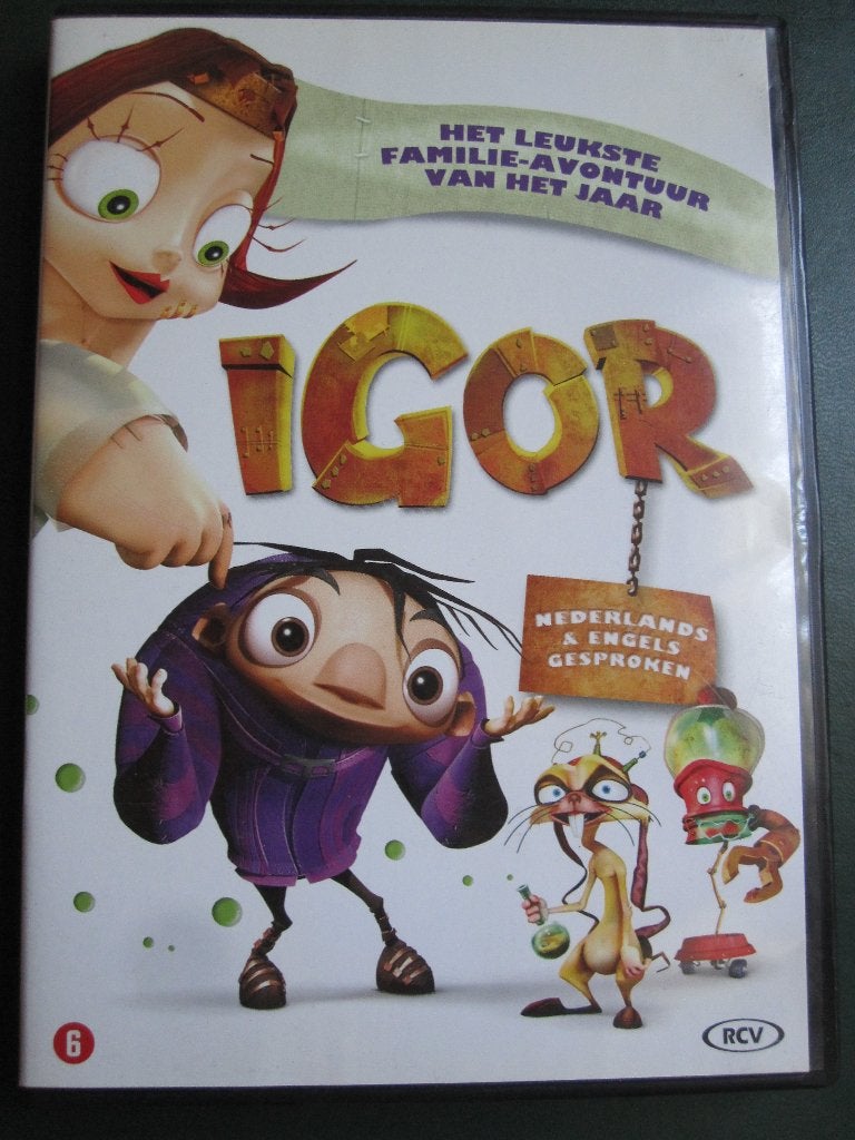 Igor (2008), Tekenfilm, Amerikaans, Ophalen of Verzenden, Zo goed als nieuw