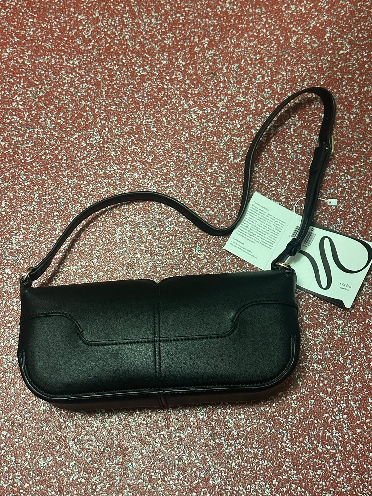 Polene tas - Zo goed als nieuw, geen krassen, Sieraden, Tassen en Uiterlijk, Verzenden, Zo goed als nieuw, Zwart, Handtas