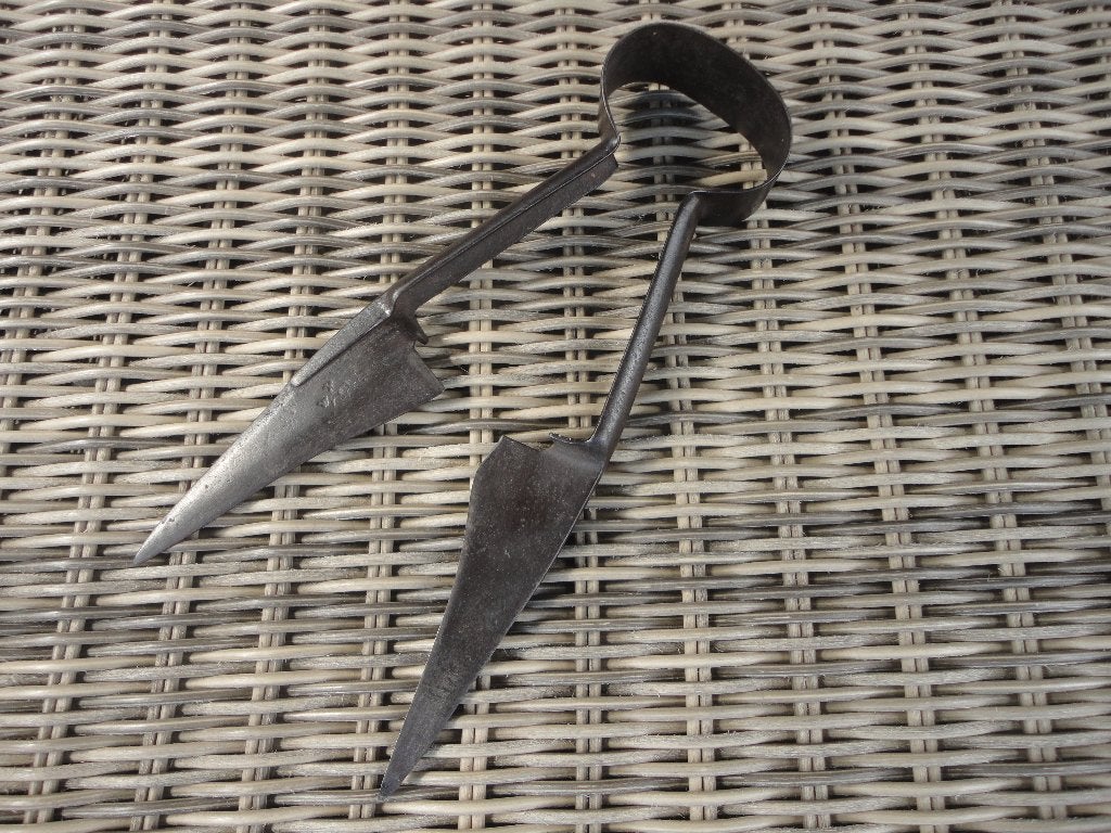 Antieke oude metalen schaapsscheerders schaar, Ophalen of Verzenden