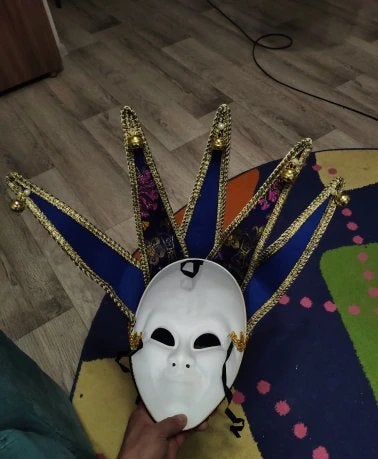 Venetiaans Carnavals Masker Carnaval Venetie Italie, Verzenden, Nieuw, Feestartikel, Carnaval