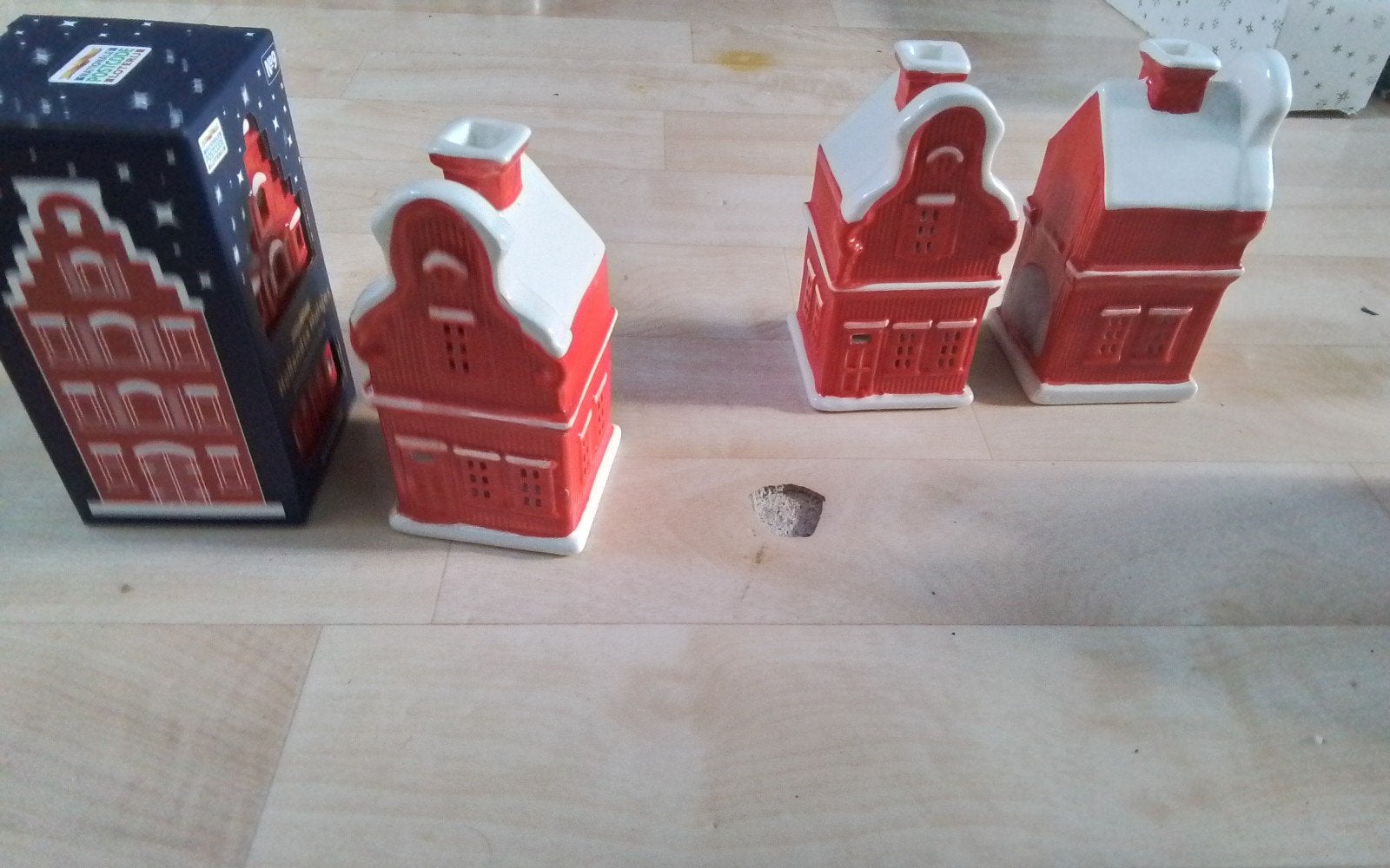 postcode loterij  kerst  huisjes  nr 3 en 9, Ophalen of Verzenden