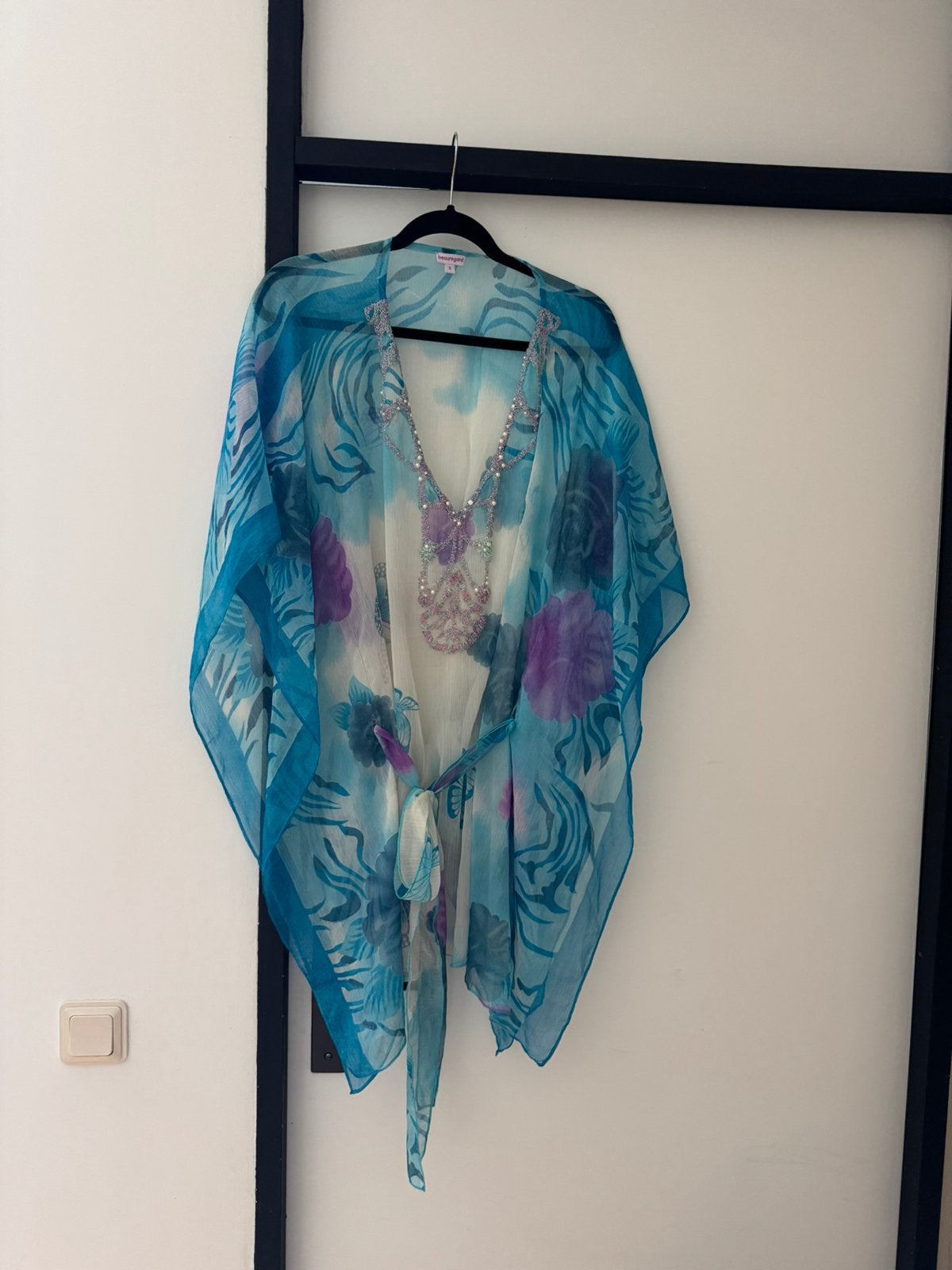 Nieuwe fleurige tuniek van Beauregard maat S, Ophalen of Verzenden, Nieuw, Maat 36 (S), Blauw