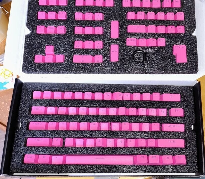 nieuw Mountain PBT DS backlit keycaps voor CherryMX switches, Computers en Software, Toetsenborden, Ophalen of Verzenden, Qwerty
