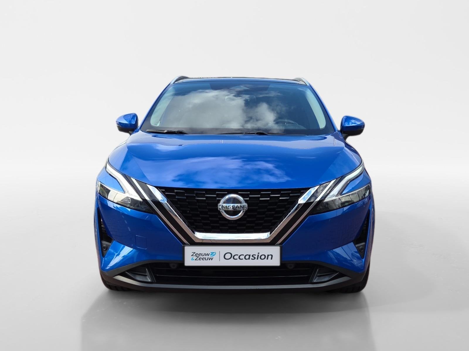 Nissan Qashqai 1.3 MHEV Xtronic Premiere Edition | Zeer nett, Auto's, 12 maanden, Stof, Euro 6, Blauw