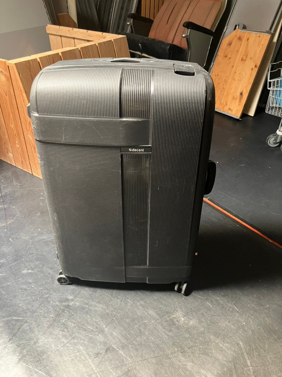 Koffer, Ophalen, Hard kunststof, 45 tot 55 cm, Zo goed als nieuw