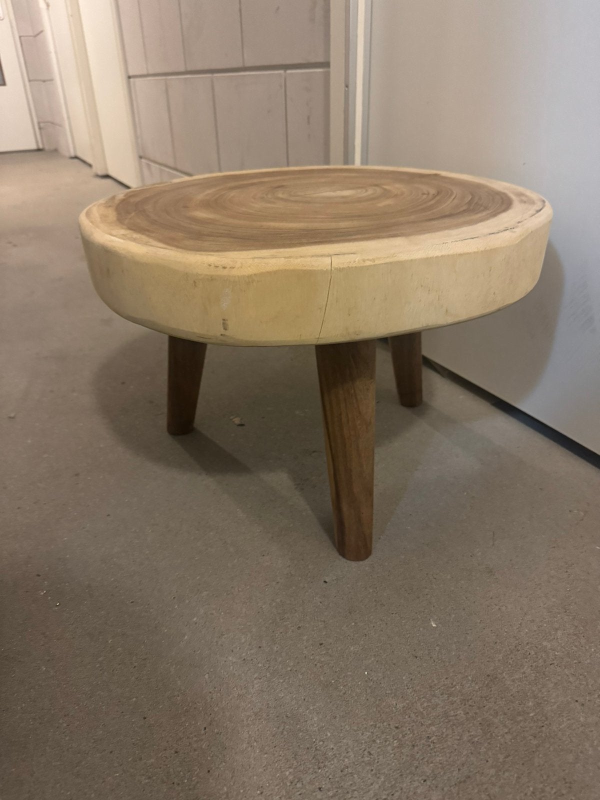 Ibiza outdoor tafeltje, Minder dan 55 cm, Verzenden, Rond, Zo goed als nieuw