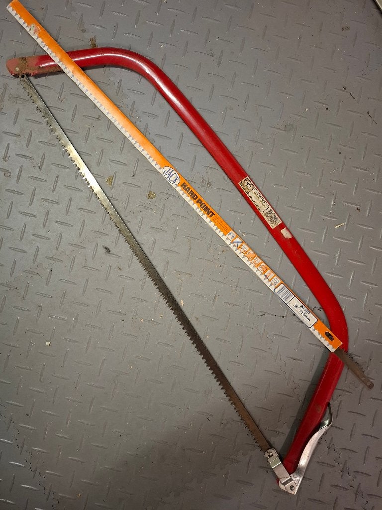 Jack Beugelzaag 98 cm, Tuin en Terras, Ophalen, Gebruikt, Boomzaag
