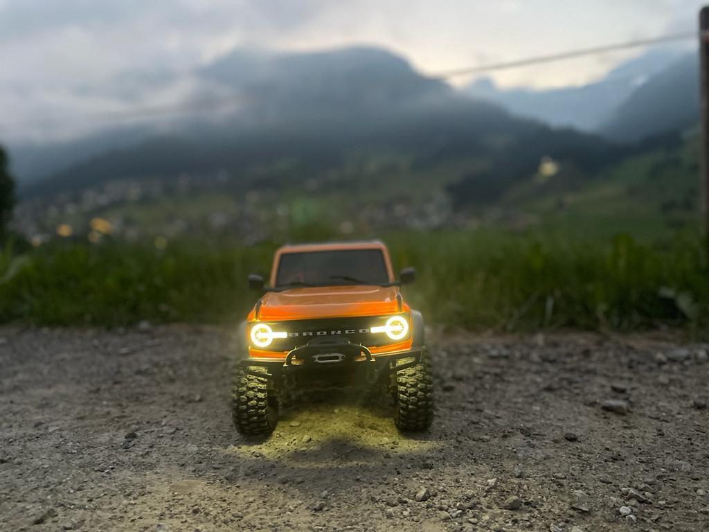 Traxxas TRX-4 Ford Bronco RC Crawler - Zo goed als nieuw, Auto offroad, Zo goed als nieuw, Schaal 1:10, RTR (Ready to Run)