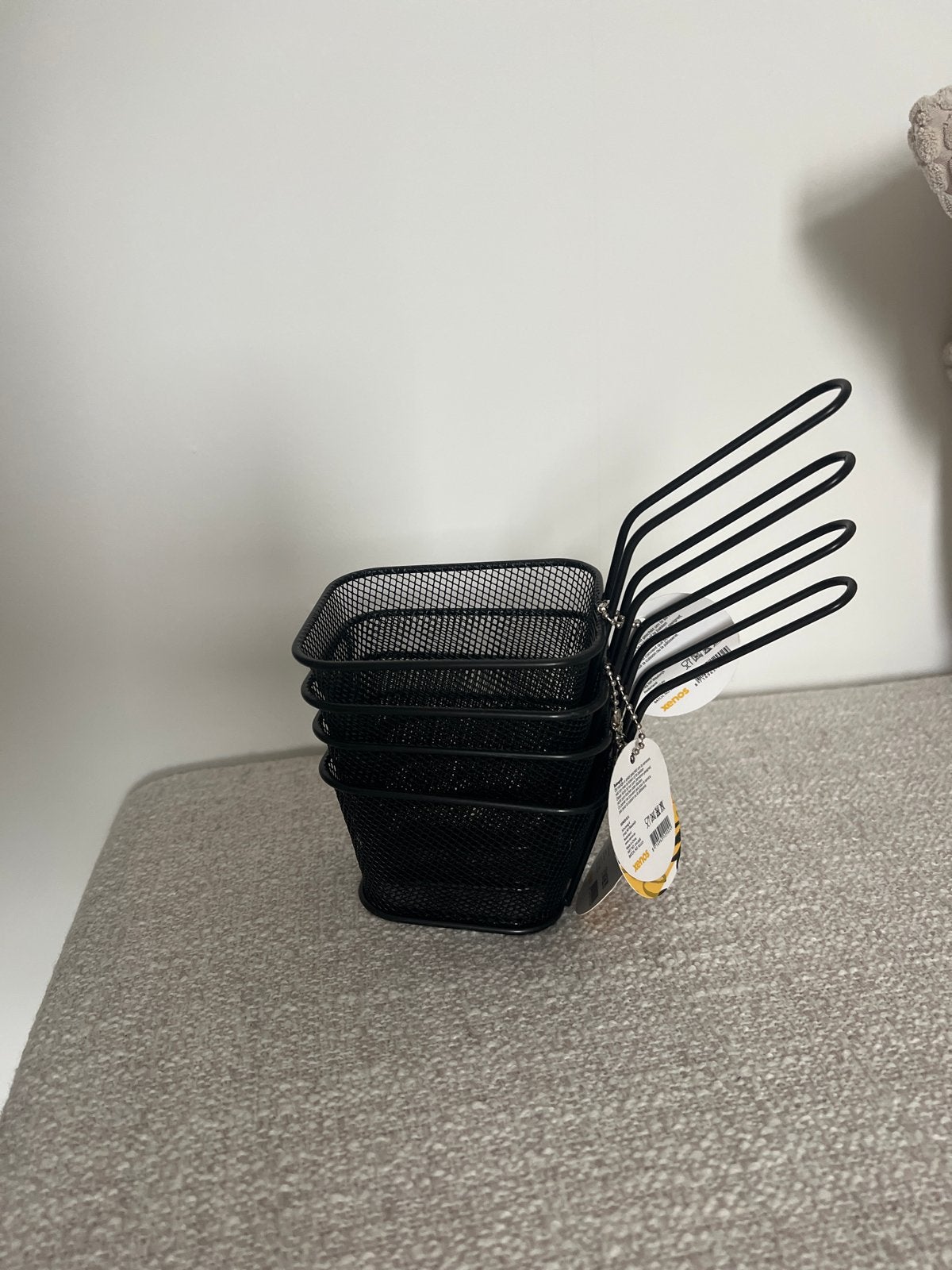 Set van 4 Xenos Frituurmandjes - Nieuw, Ophalen, Nieuw, Overige materialen, Overige stijlen