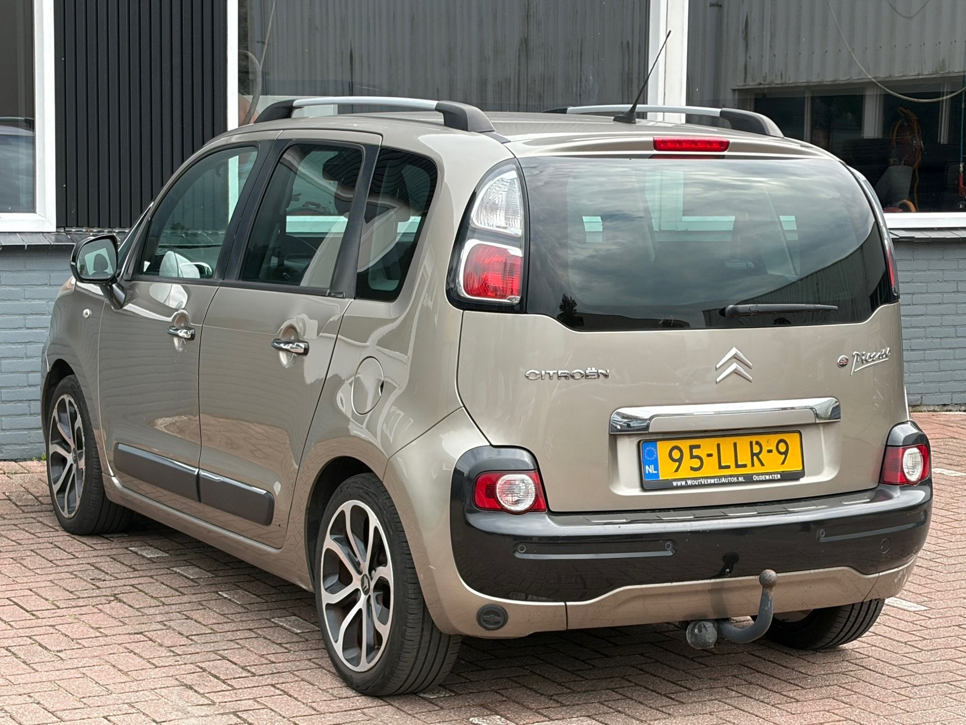 Citroen C3 Picasso 1.4 VTi Exclusive / LPG / Lees tekst, Auto's, Voorwielaandrijving, Gebruikt, 1264 kg, Beige
