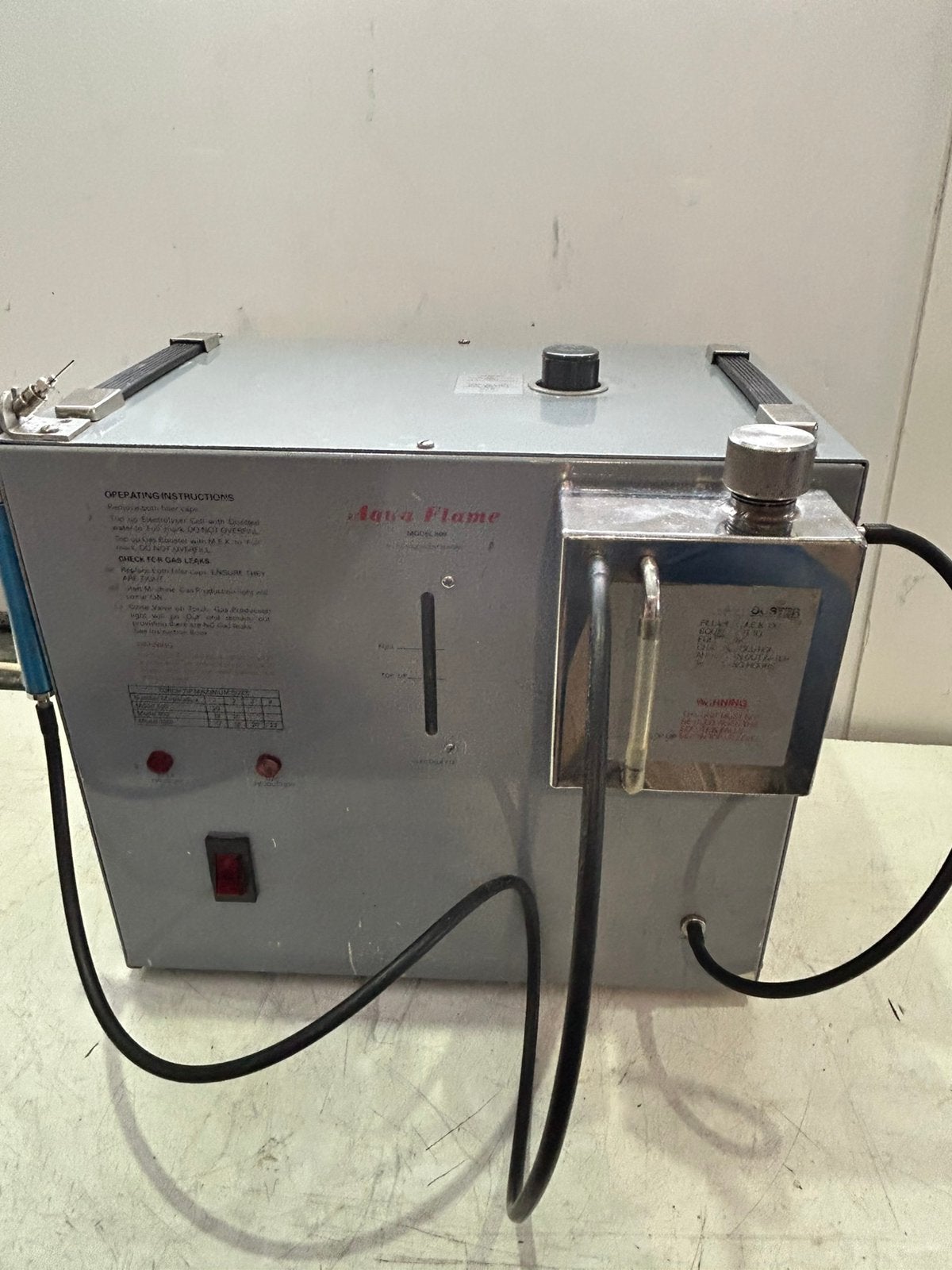 Vlampolijstmachine Aquaflame, Ophalen, Gebruikt, Minder dan 150 ampère, Overige typen