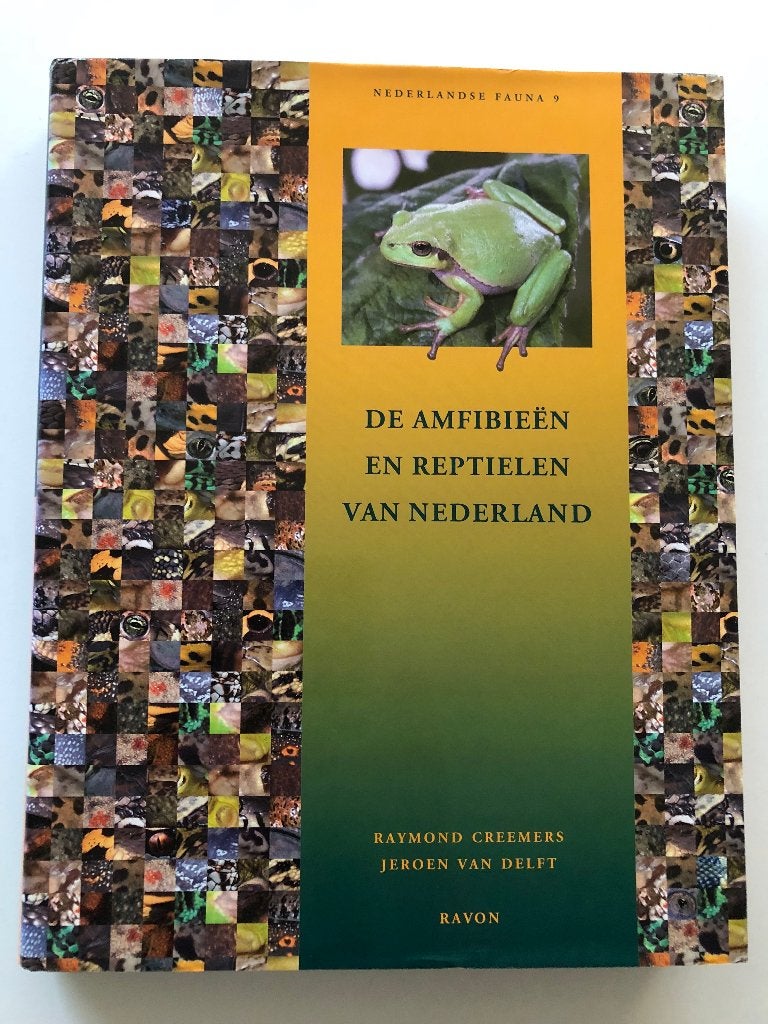 De amfibieen en reptielen van Nederland, Verzenden, Raymond Creemers, Jeroen van Delft, Zo goed als nieuw, Overige onderwerpen