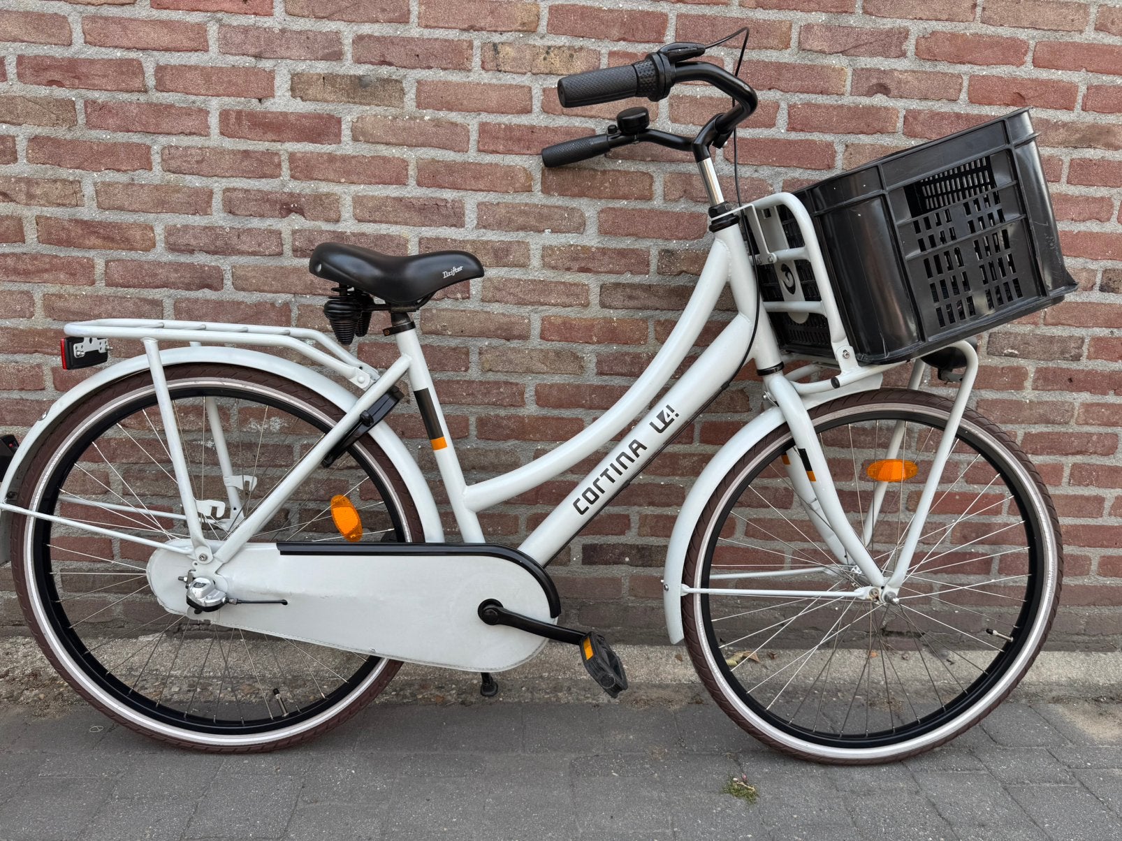 Cortina U4 Transportfiets 26 inch // IZGS //, Terugtraprem, Versnellingen, Zo goed als nieuw, Ophalen