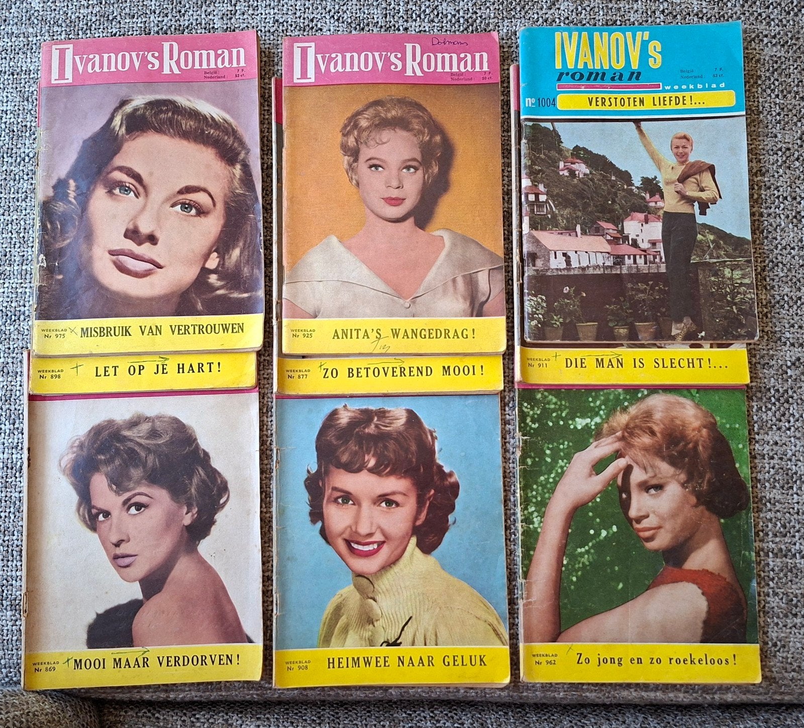 nostalgie roman ivanov's 16 stuks filmsterren, Ophalen of Verzenden, Gebruikt, Foto of Kaart