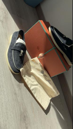 loro piana loafers nieuw maat 41- 42, Ophalen of Verzenden, Nieuw, Blauw, Loafers