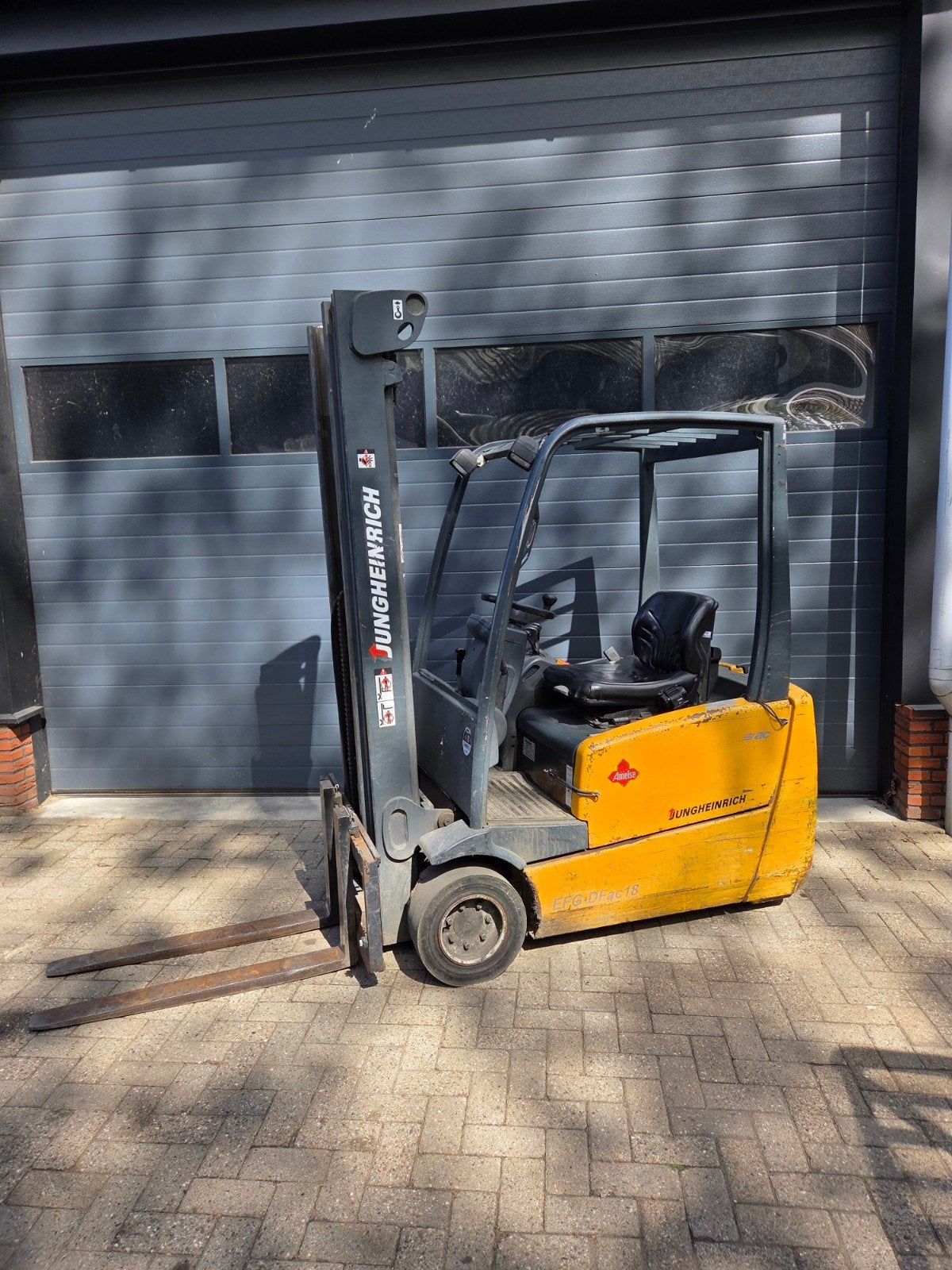 Jungheinrich Heftruck accu freelift sideshift triplo, Linde Toyota Hyster Komatsu Nissan jungheinrich Still Prins, Heftruck, Ophalen of Verzenden