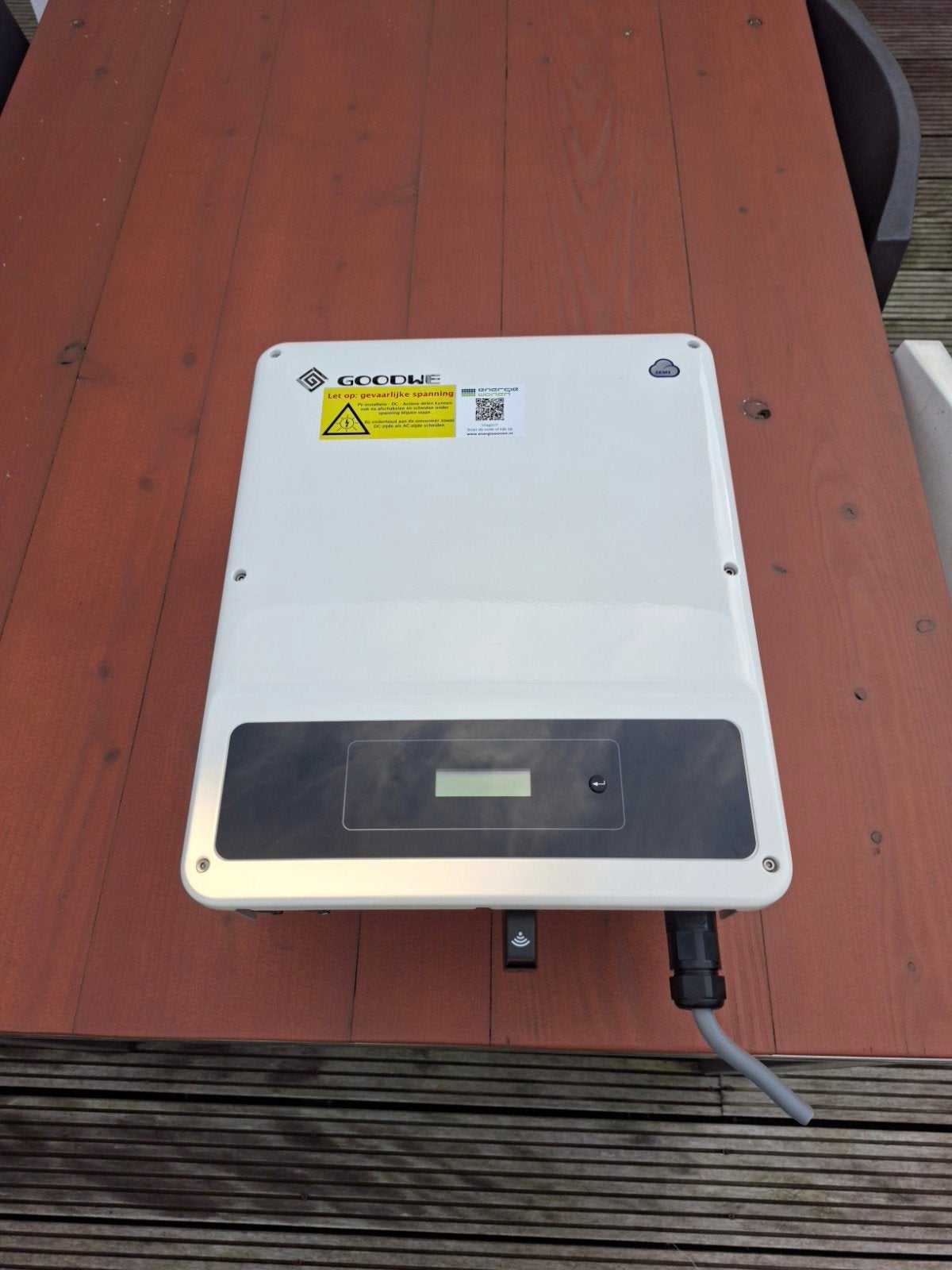 Goodwe GW5000D-NS Solar Omvormer - Zo goed als nieuw, Ophalen of Verzenden