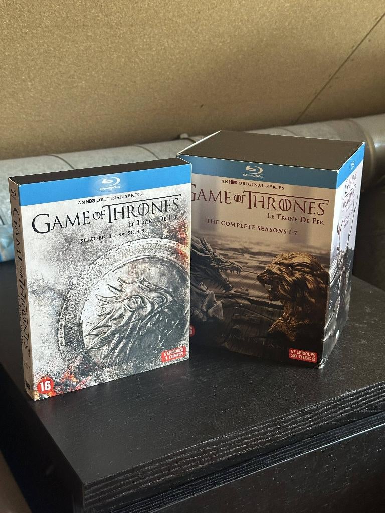 Game of Thrones Complete Serie (Seizoen 1–8) Blu-ray, Cd's en Dvd's, Blu-ray, Ophalen of Verzenden, Gebruikt, Tv en Series, Boxset