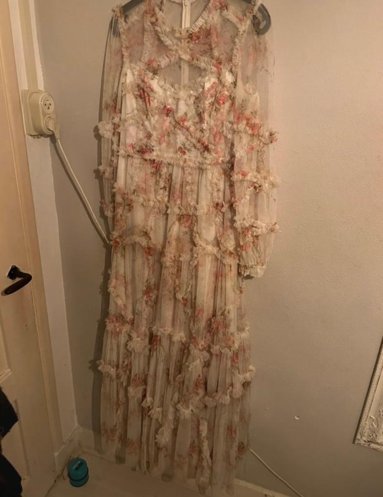 Needle & Thread jurk, Kleding | Dames, Maat 38/40 (M), Wit, Ophalen of Verzenden, Zo goed als nieuw