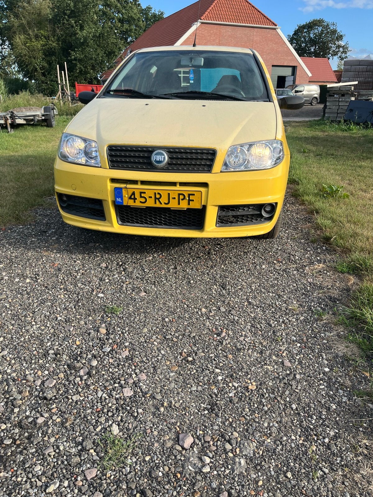Fiat Punto 1.2 16V 3DR 2005 Geel, Voorwielaandrijving, 4 cilinders, 400 kg, Bedrijf