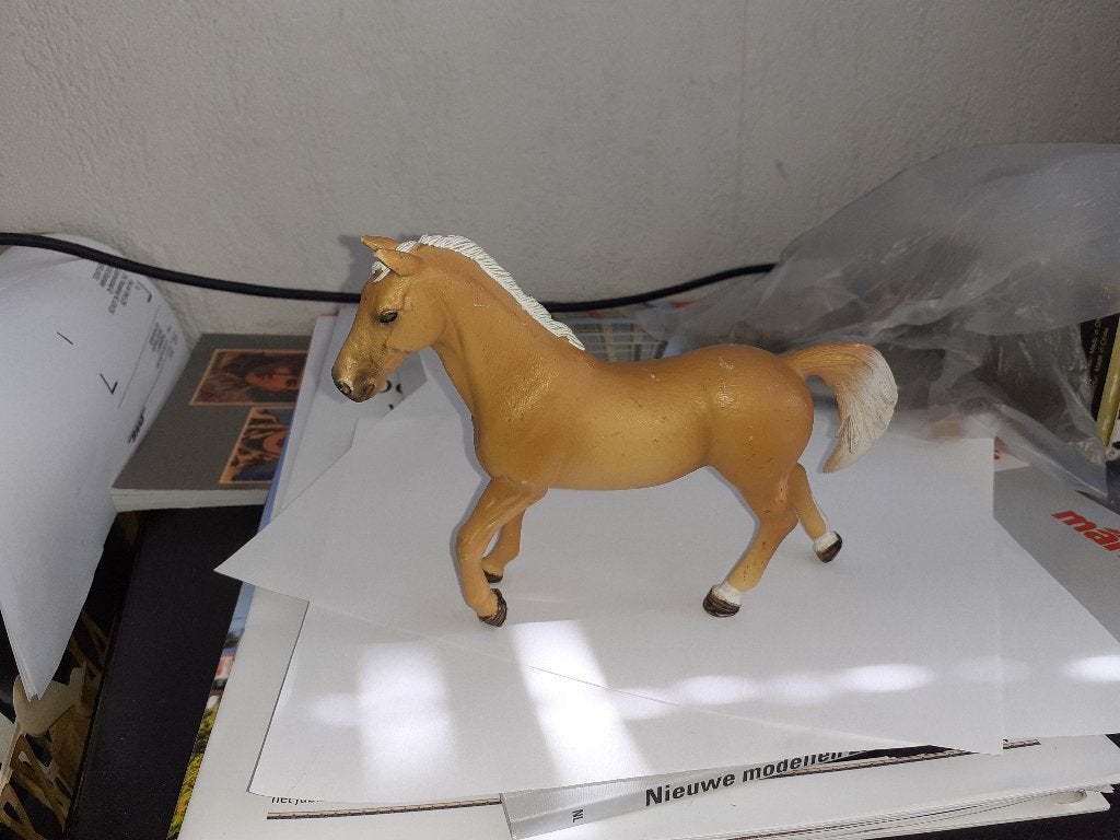 Schleich paard uit set 41417, dierfiguur, Ophalen of Verzenden, Gebruikt, Paard, Beeldje of Figuurtje