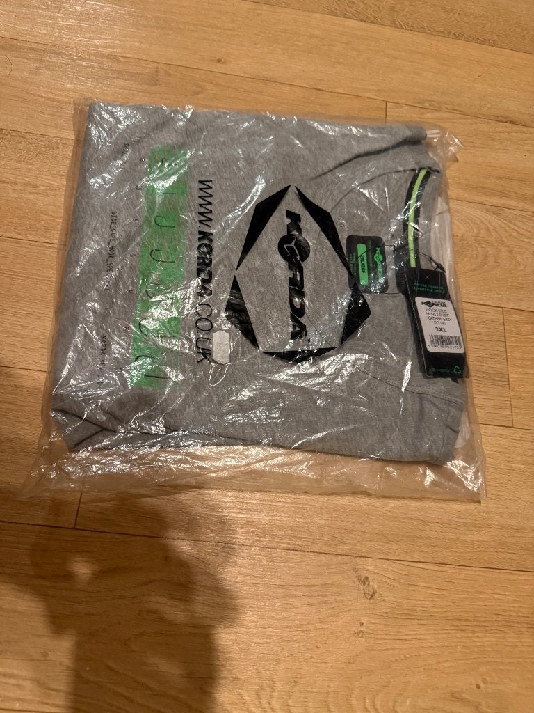 Korda hook spec men shirt grey maat xxl nieuw., Ophalen of Verzenden, Nieuw, Overige typen