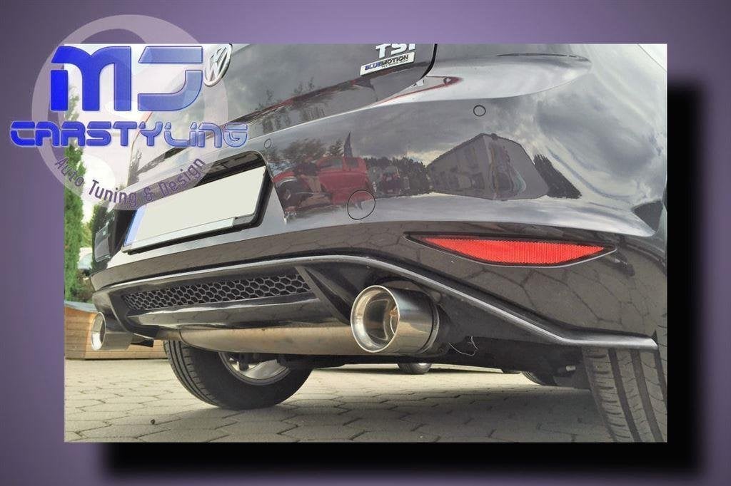 VW Golf 7 - Achterbumper diffuser, Ophalen of Verzenden, MJ-Carstyling, Info@mj-carstyling.net, Sibeliusstraat 81 5011JH Tilburg