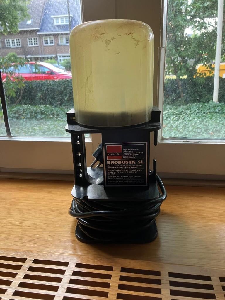 Brobusta - Ouderwetse campinglamp, Caravans en Kamperen, Ophalen of Verzenden, Gebruikt