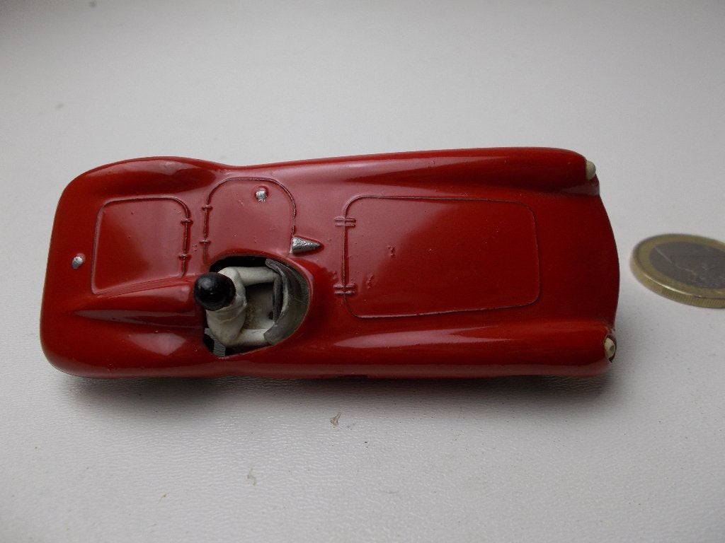 1956 TEKNO Denmark 813 FERRARI 750 + DRIVER! (Gerestaureerd), Ophalen of Verzenden, Gebruikt, Auto, Overige merken