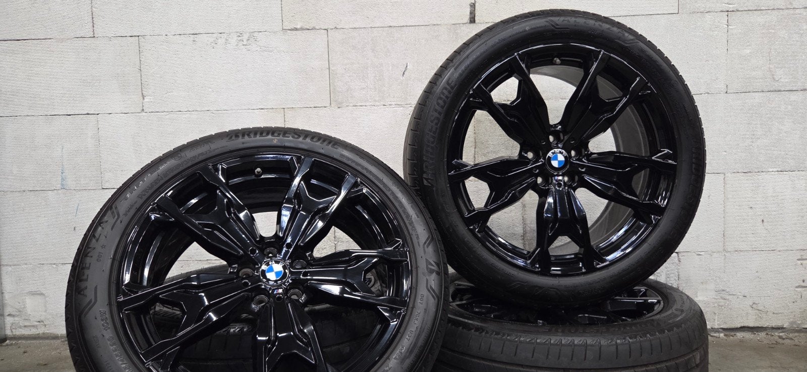 20" BMW 787M X3 X4 G01 G02 orig velgen RFT zomerbanden TPMS, Banden en Velgen, Ophalen of Verzenden, V, Personenwagen