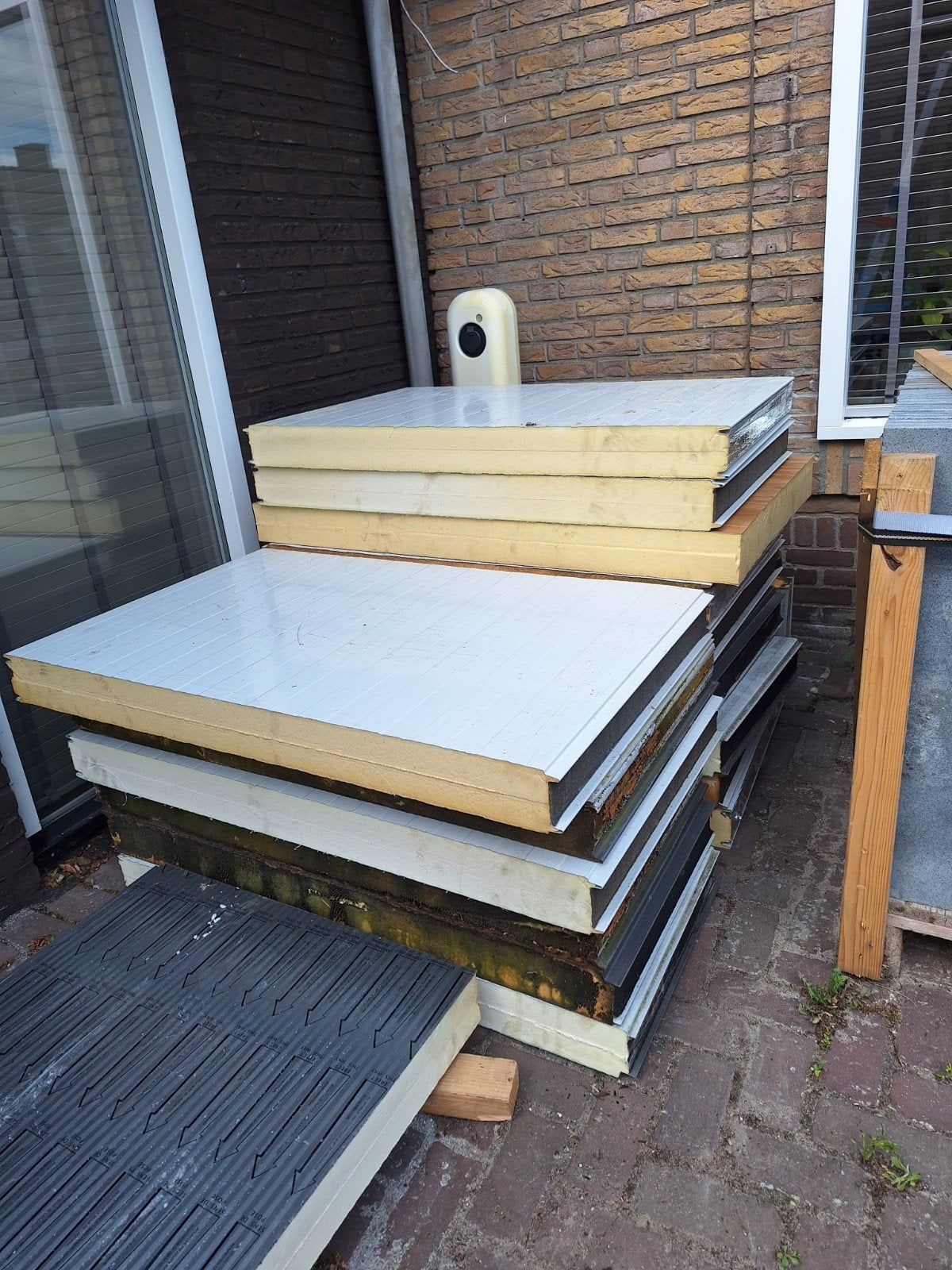 Sandwichpanelen 10cm dik, Ophalen of Verzenden