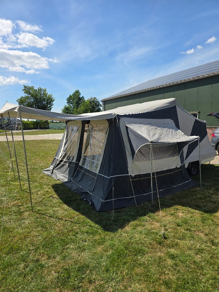 Camp-let Cocorde vouwwagen, Ophalen, Antraciet, Aanwezig, Camp-Let