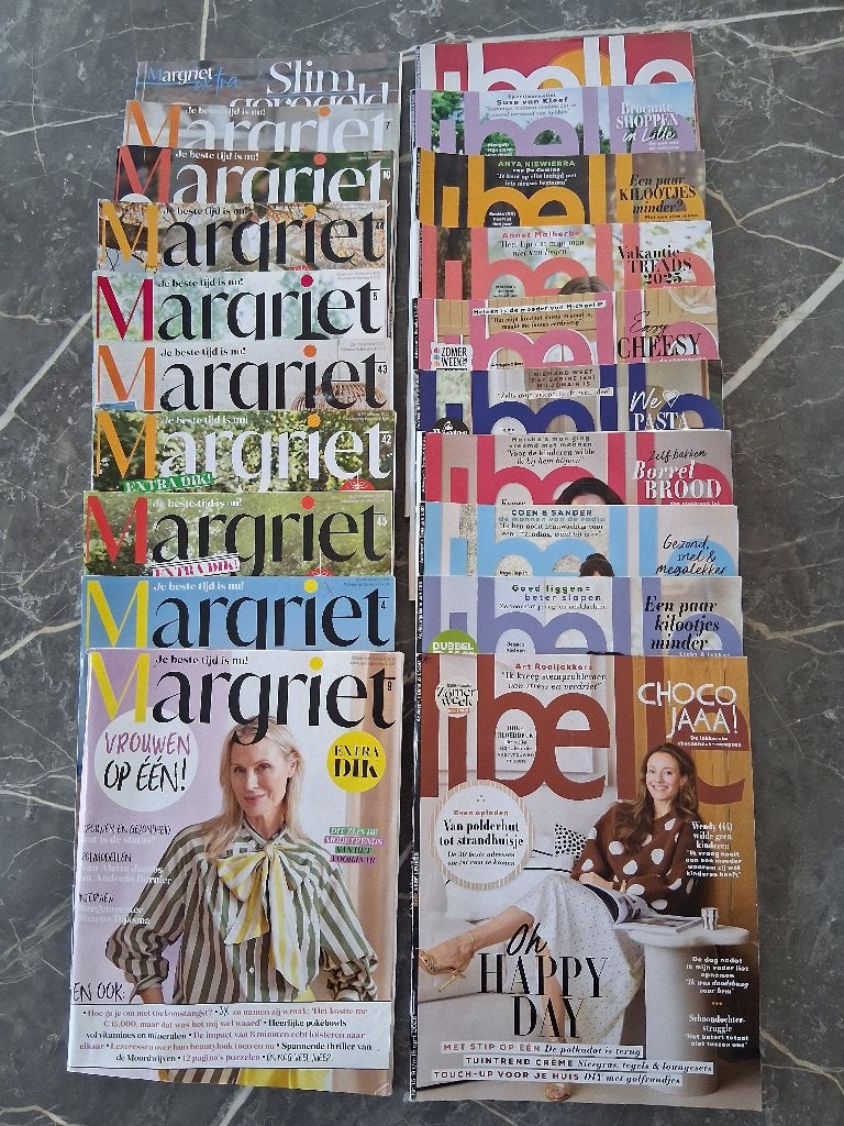 tijdschriften, Boeken, Tijdschriften en Kranten, Ophalen of Verzenden, Zo goed als nieuw, Damesbladen