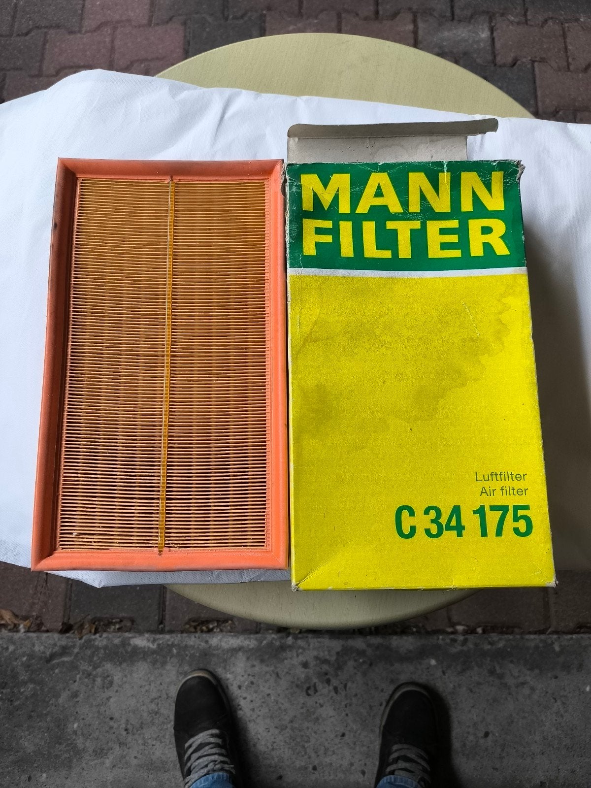 MANN FILTER C 34 175 Luchtfilter voor Mercedes-Benz E-Klasse, Auto-onderdelen, Ophalen of Verzenden, Nieuw, Mercedes-Benz