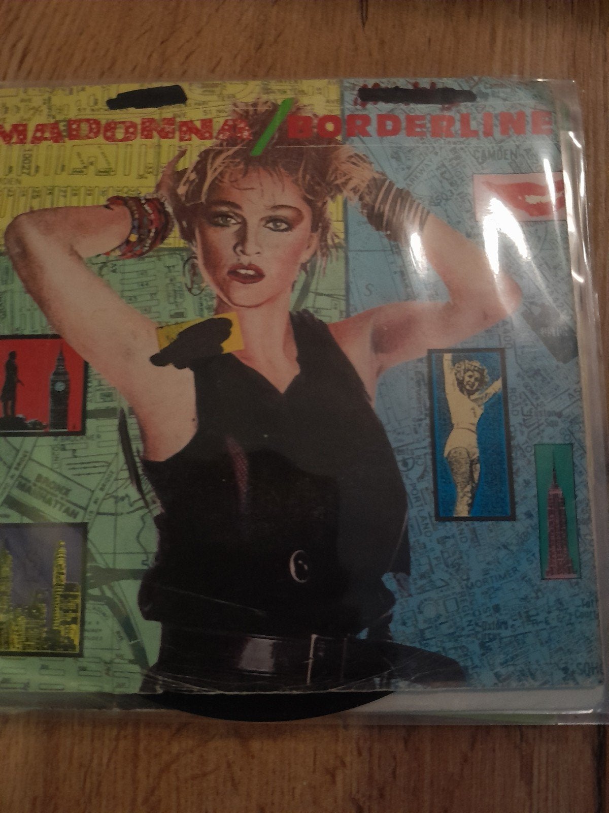 Madonna 7inch borderline, Cd's en Dvd's, Ophalen of Verzenden, Zo goed als nieuw, Pop