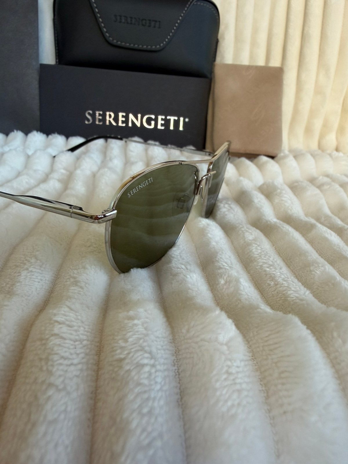 Serengeti Lunger SS545002 incl garantie en btw-factuur, Sieraden, Tassen en Uiterlijk, Zonnebrillen en Brillen | Heren, Zonnebril