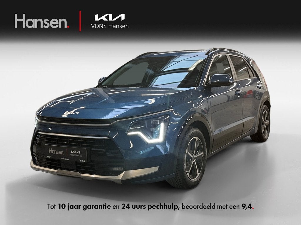 Kia Niro 1.6 GDi PHEV DynamicPlusLine, Auto's, Kia, Gebruikt, Euro 6, Blauw, Origineel Nederlands